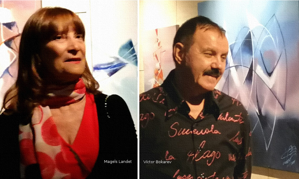 Exposición 'Confluencias' - Magels Landet y Víctor Bokarev